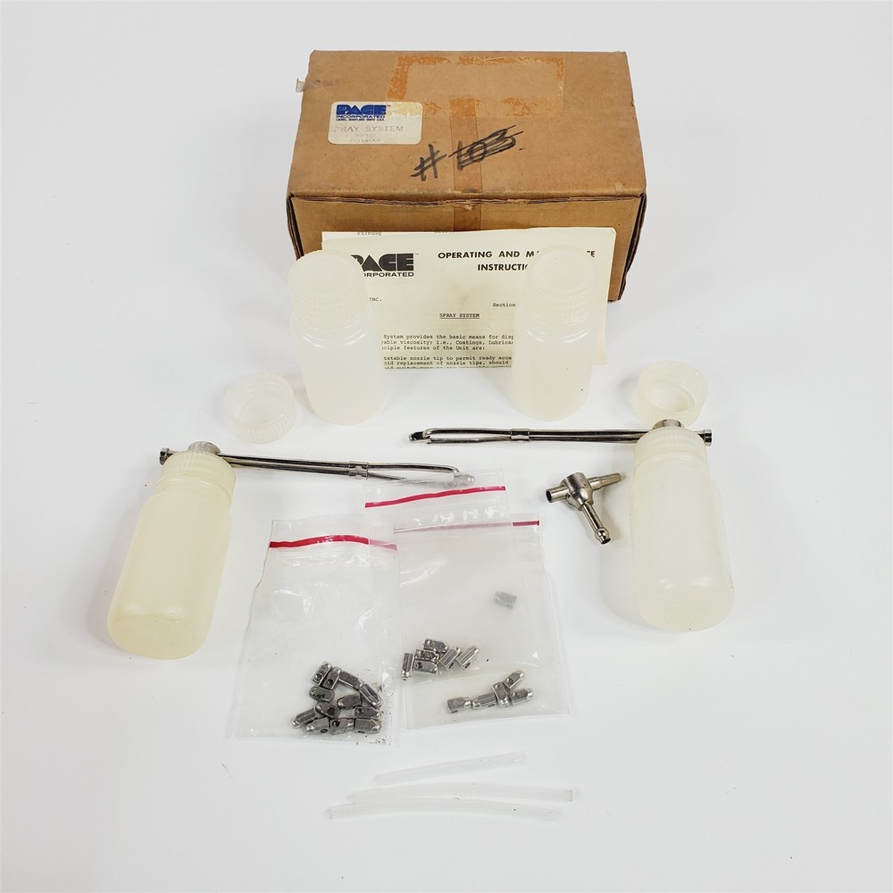 Pace SU-101 Spray Unit System & Manual NOS