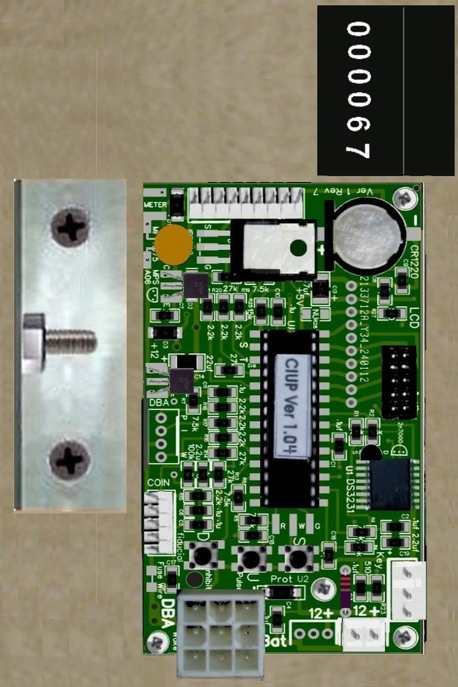 Universal LCD Coin Op Pool Table Add a Dollar Bill Acceptor Conversion Kits