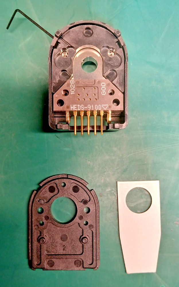 HEDS-5500#G06 AVGO OPTICAL ENCODER --5 PCS-- FREE SHIPING