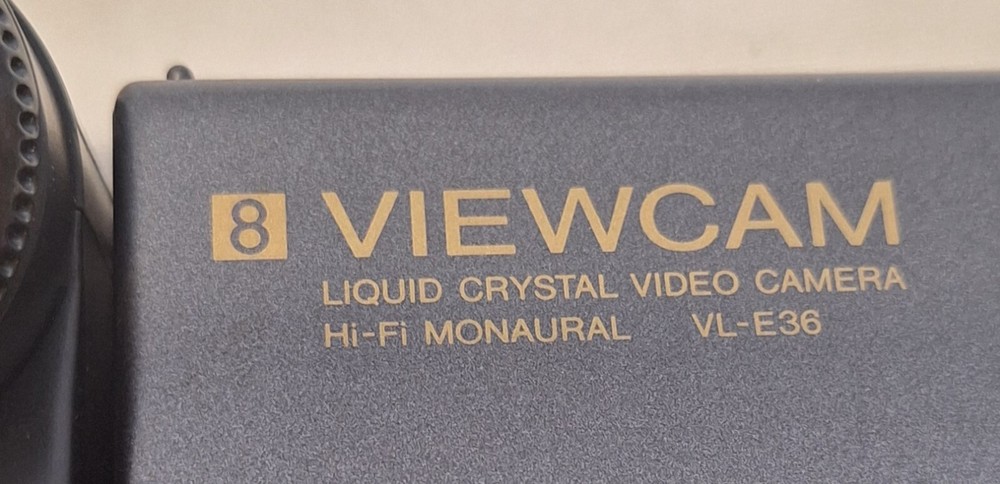 Sharp Viewcam VL-E36U 8mm Video Camcorder Recorder Japan Untested