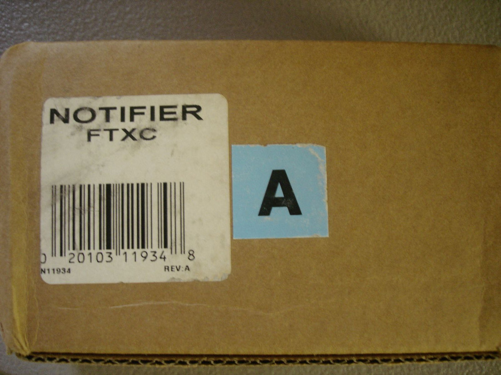 NOTIFIER FTXC   "NEW"