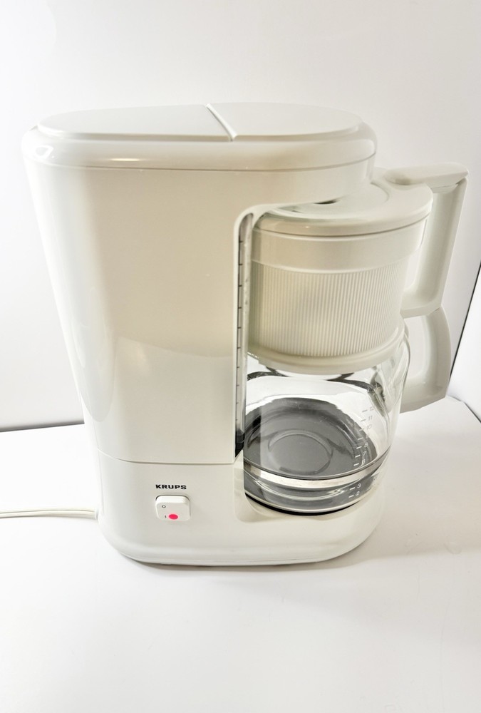 KRUPS BREWMASTER JR TYPE 170 WHITE 4-CUP COFFEEMAKER GERMANY