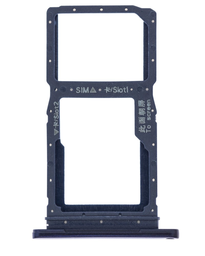Replacement Sim Card Tray Compatible For Huawei Y9S (Blue)