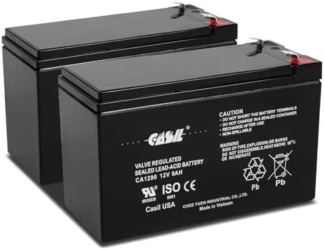 Replacement Batteries for Scooter 2 Pack