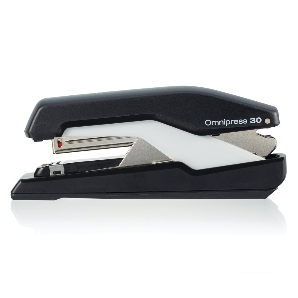 Durable Black Gray Stapler Omnipress Technology 30 Sheets Desktop Handheld Use