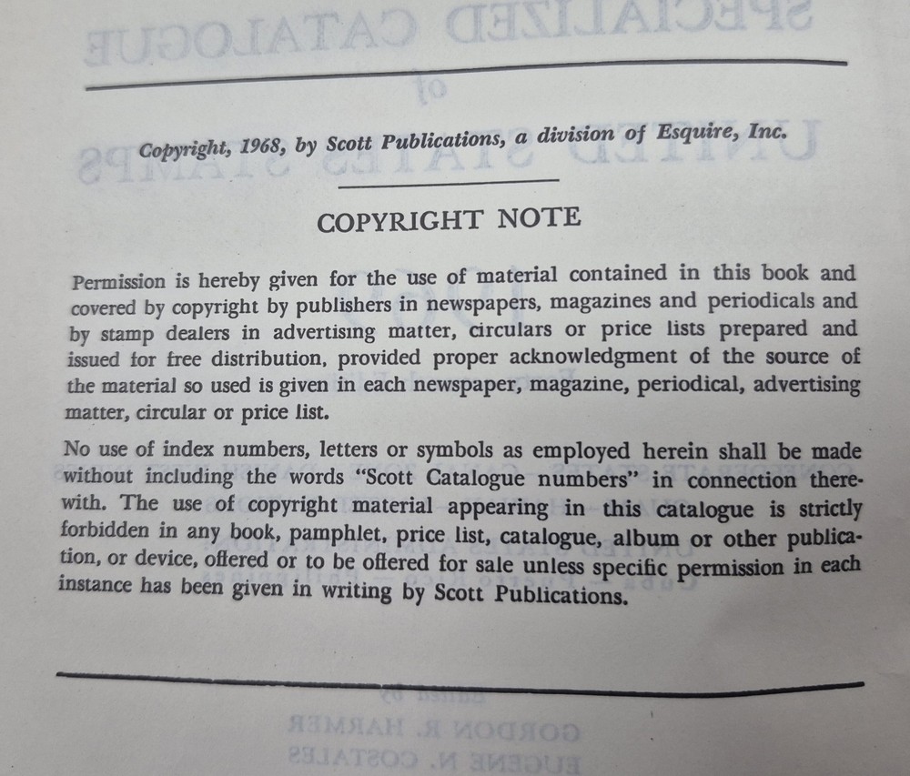 Vtg Lot 3 Scott's United States Postage Stamp Specialized Catalogue Books 1969