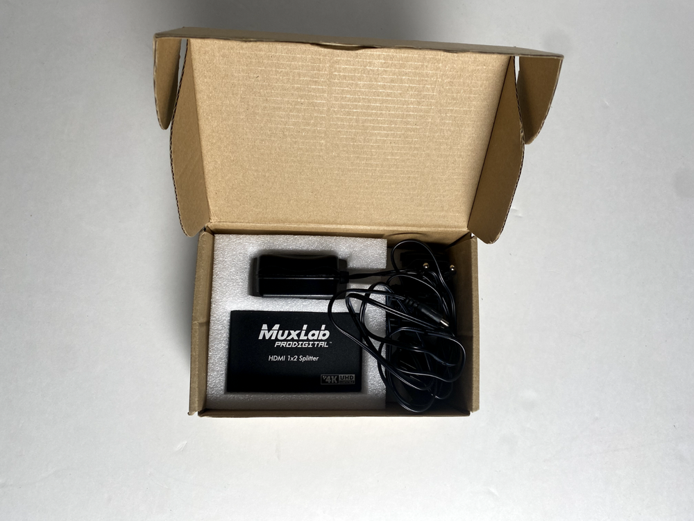 MuxLab ProDigital HDMI 1x2 Splitter, UHD-4K