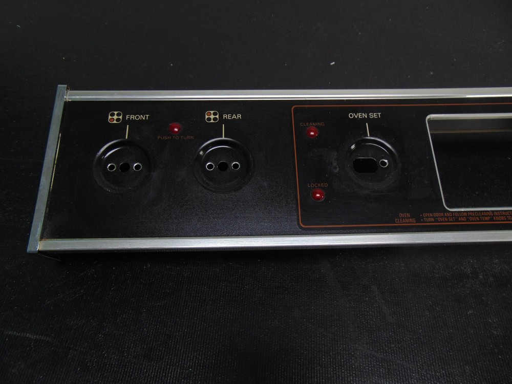 GE Range JBP24G0J4AD Control Panel