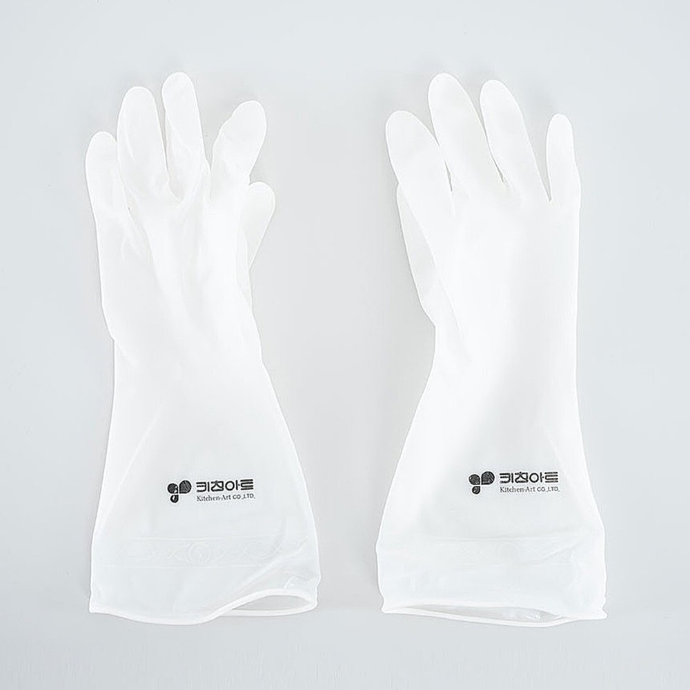 Versatile Thin & Convenient Gloves Multi-Purpose Nitrile Blend Rubber Gloves 5ea