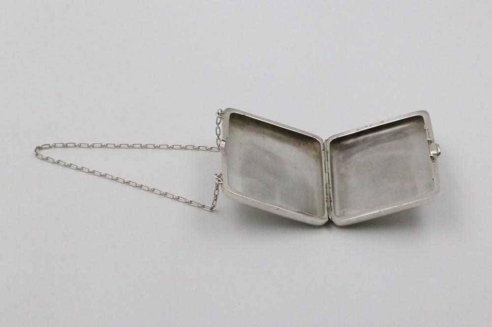 Tiffany & Co. Sterling Silver Compact/Cigarette Case Monogrammed LOS