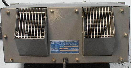 19" Rack Mount Cooling Fan McLean Engineering 2EB408A61