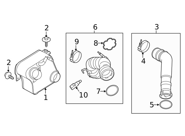 Genuine Sensor 4R8Z-12A697-A