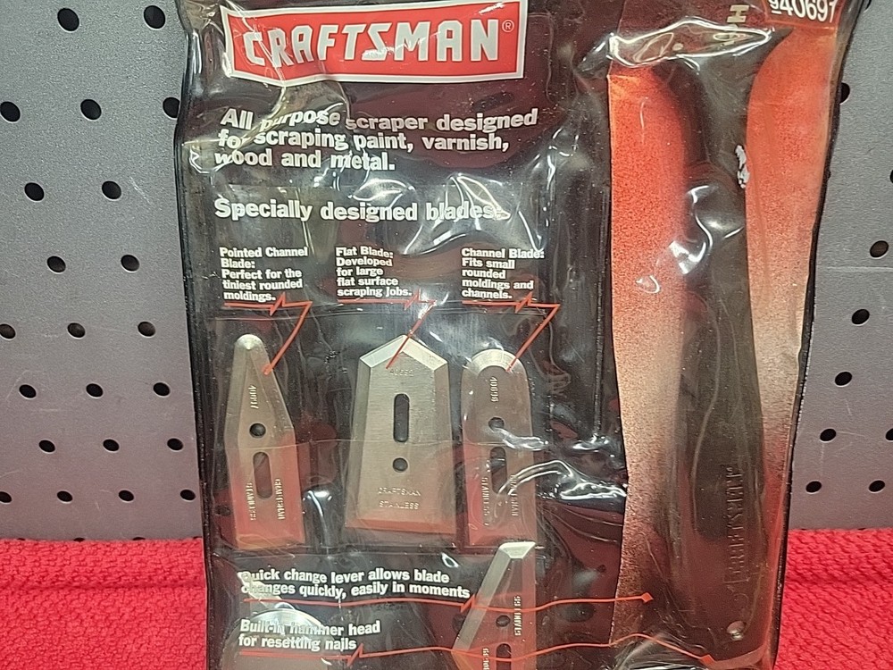 CRAFTSMAN HANDI-SCRAPER UTILITY SCRAPER 940691