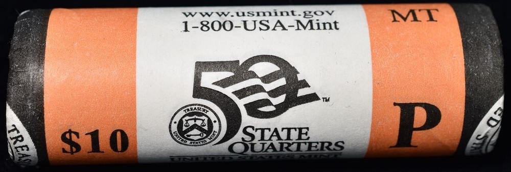 2007-P Montana State Quarter Mint Wrapped Roll