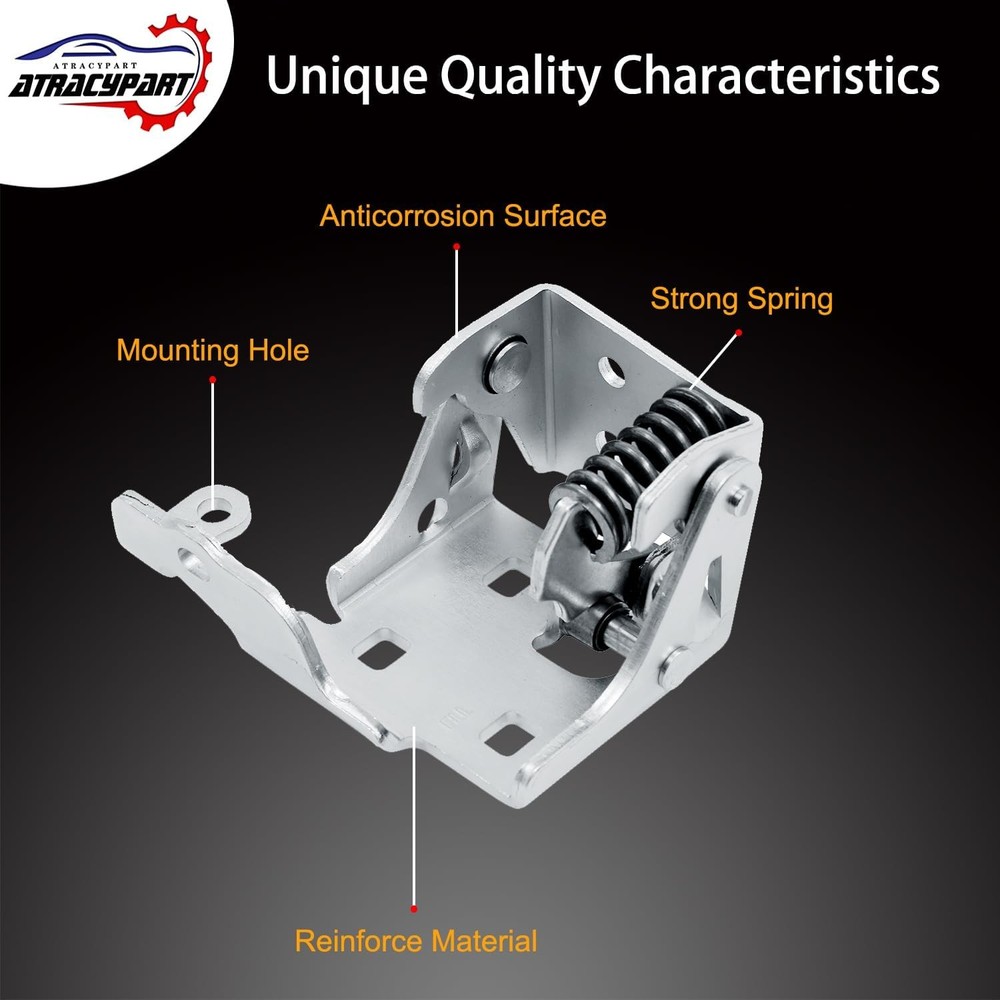 Lower Door Hinge Front Left Driver Side | for 2007-2014 Chevy