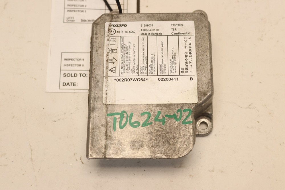 2019-2023 VOLVO VNL 760 D13 ECM CAB COMPUTER CONTROL MODULE UNIT OEM