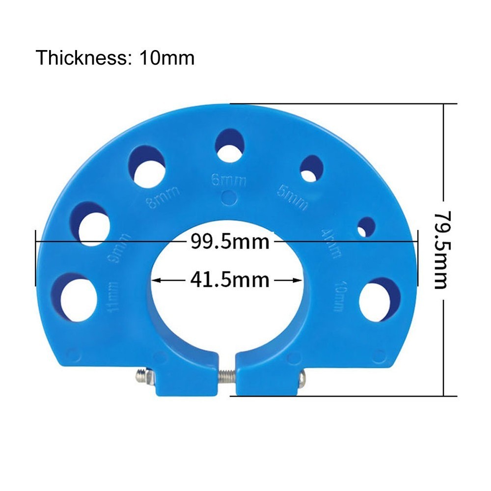Portable Drill Bit Sharpening Guide Tool for Angle Grinders and Multiple Sizes