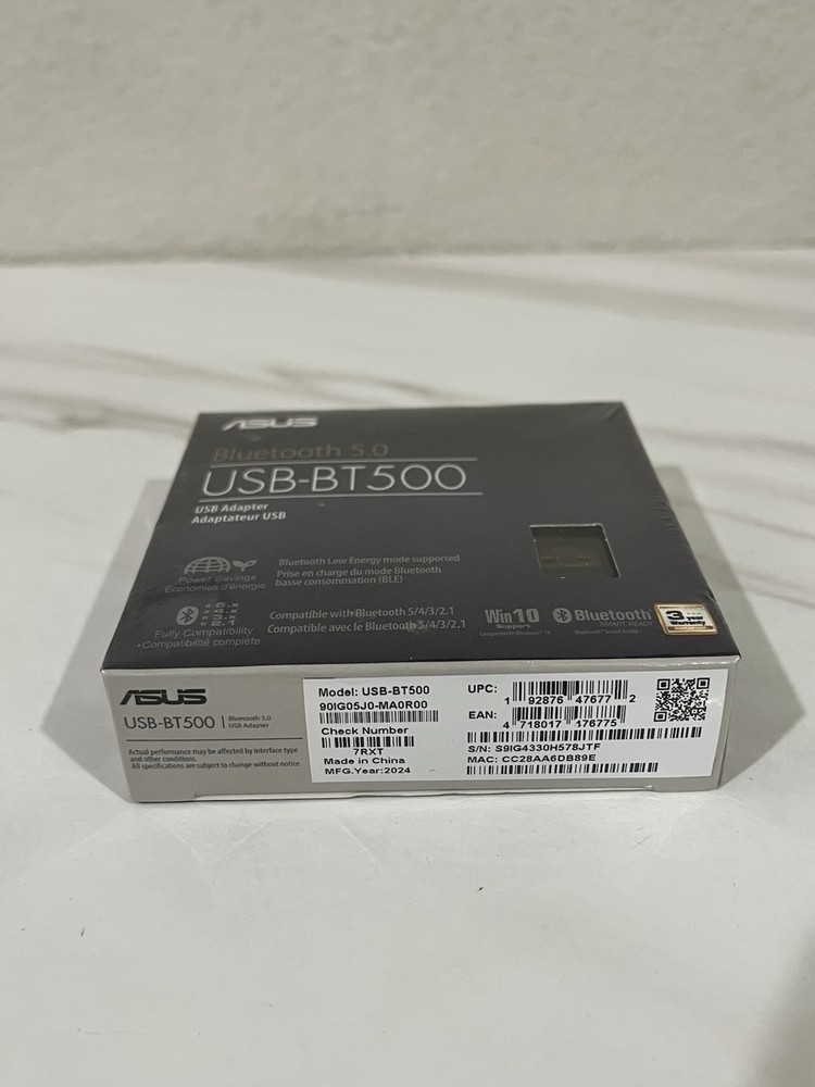 ASUS USB-BT500 Bluetooth 5.0 USB Adapter with Ultra Small Design