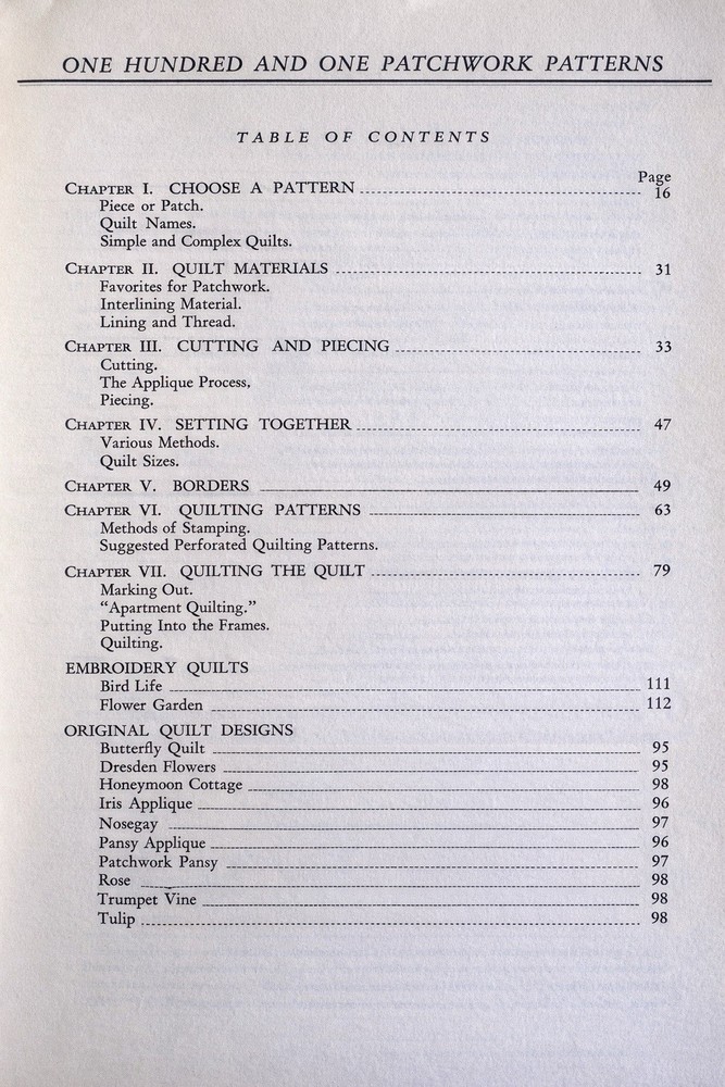 101 Patchwork Patterns Ruby McKim Quilting Book Dover Publications Paperback