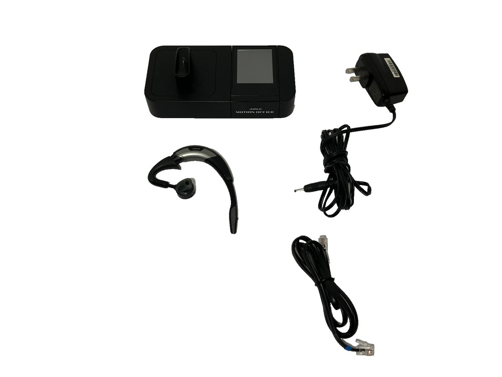 Jabra Motion Office WH-B006 WHB006 Bluetooth Headset with Touchscreen Base