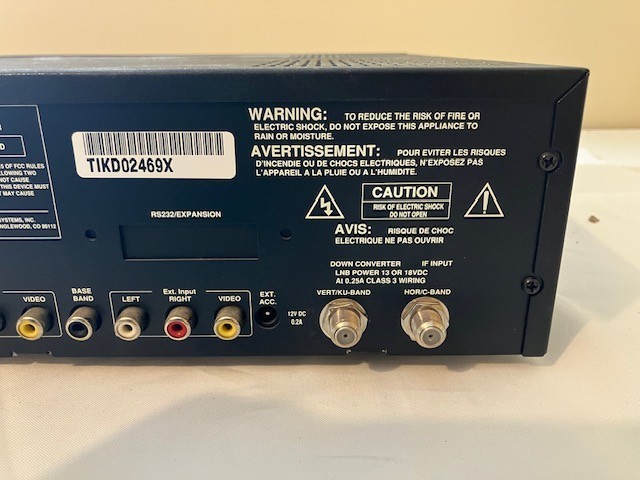 HTS Tracker Premier System 50 Satellite Receiver NOS Open Box w/ Remote