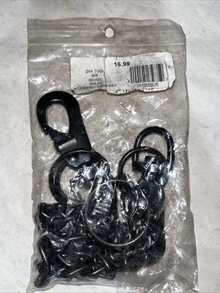 Zak Tool 30” Nickel Corrections Key