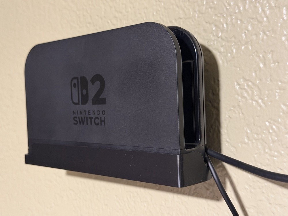 Nintendo Switch 2 tv dock wall mount