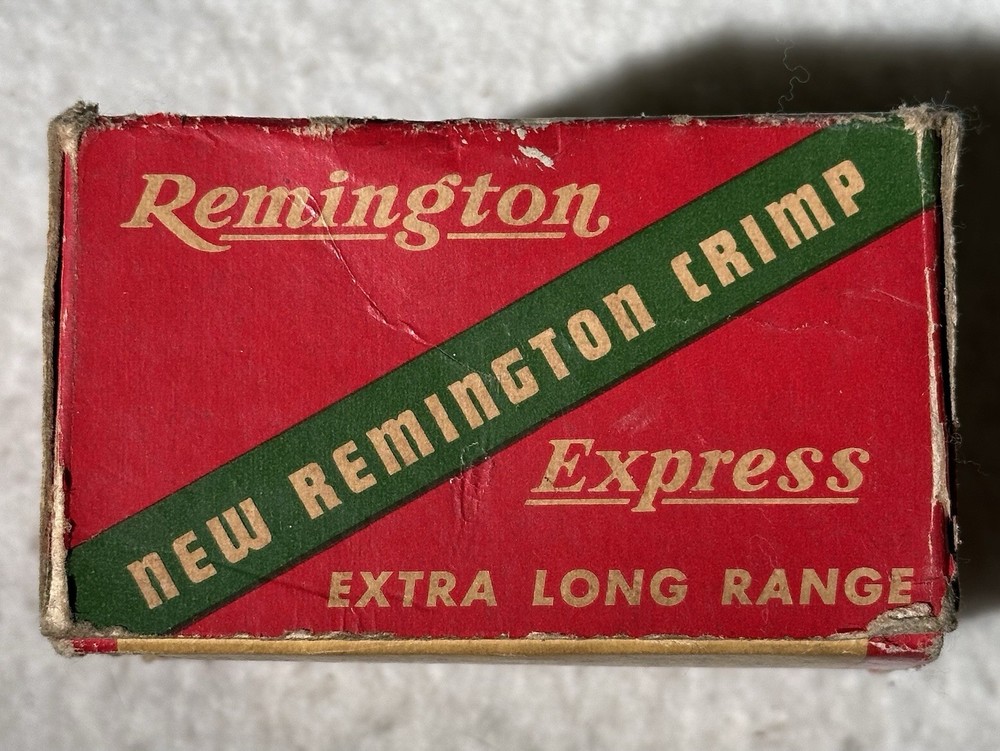 Remington Kleanbore Express Extra Long Range 12 GA. Empty Ammo Box.
