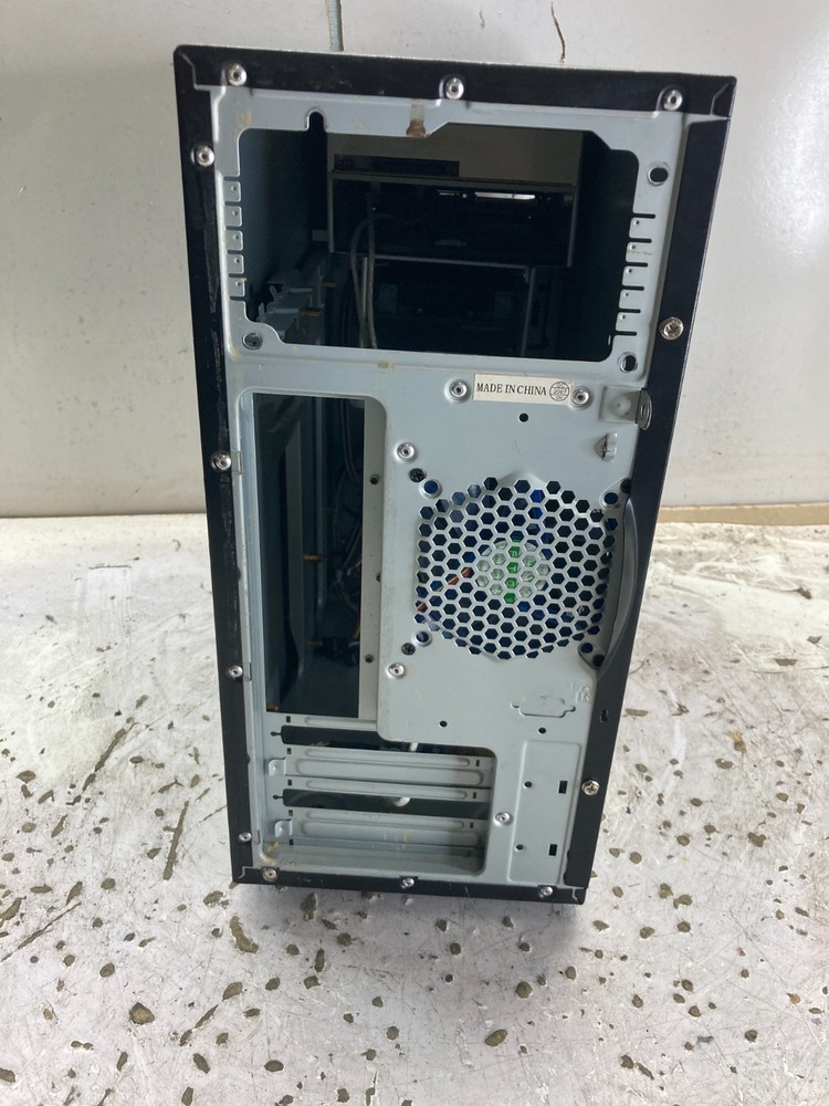 Retro Black mATX Case