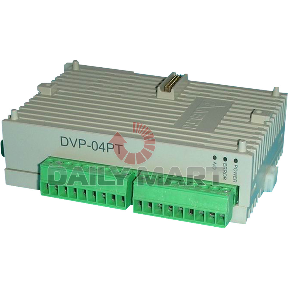 Used tested work 100% Delta DVP-04PT DVP04PT-S Analog Input Module
