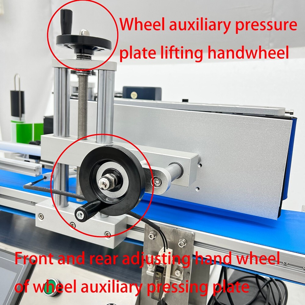 TECHTONGDA Automatic Conveyor Round Bottle High Speed Labeling Machine w/Printer