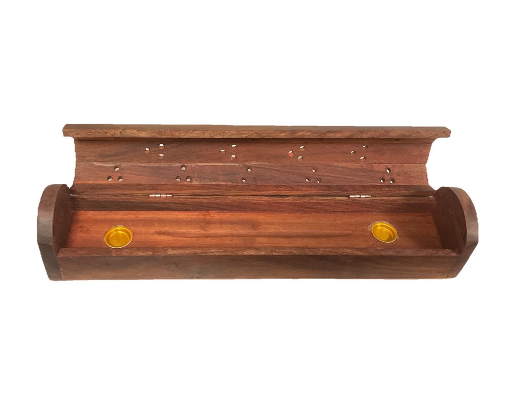 Box Incense Cone Stick Burner Ash Catcher