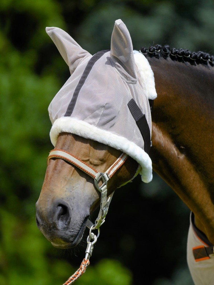 Sun Refractory Soft Fly Mask Horses Soft Fly Mask