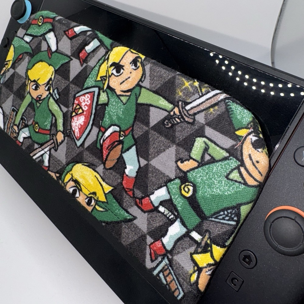 Nintendo Switch 2 Dock Cover Screen Protector Decor Link in Action Zelda Shield