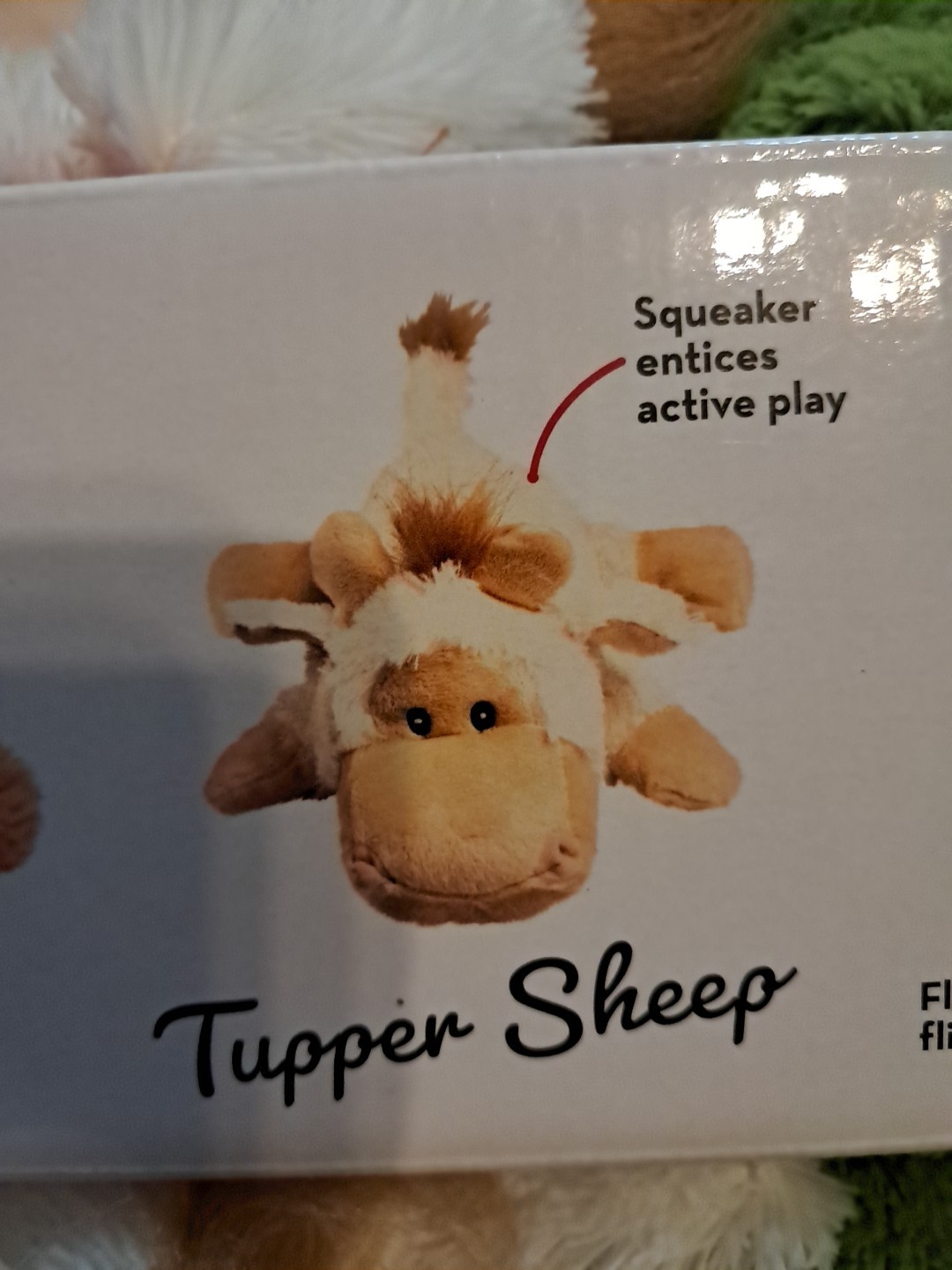 Kong Cozie 4 Pack Dog Animal Toy Rabbit Lion Sheep Frog Plush Squeak New