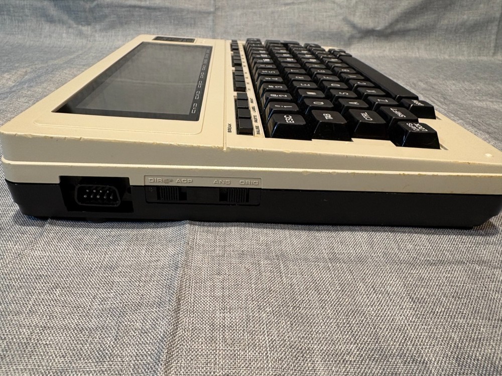 Radio Shack TRS-80 Model 102 w/ REXsharp REX# add on memory module Option ROM