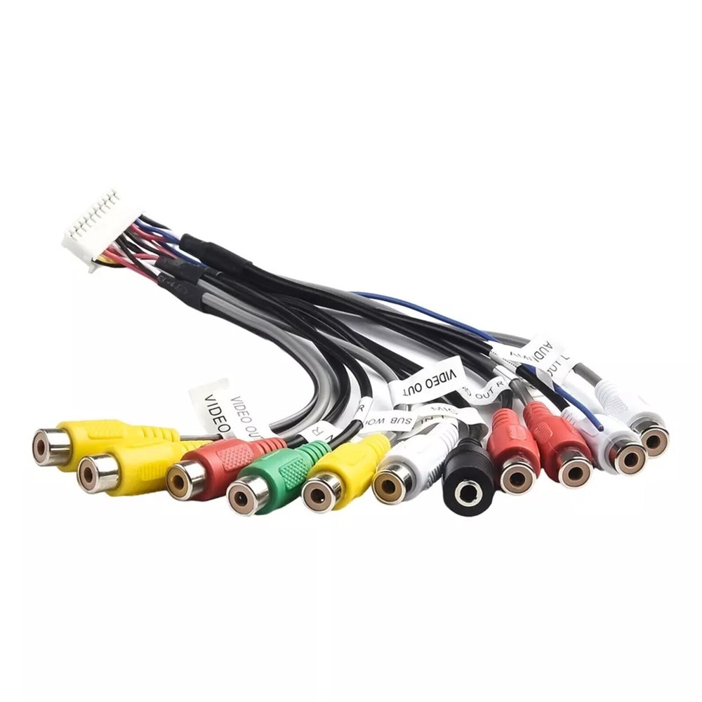 Precision Designed Dual XDCPA10BT AV Input Output Camera Cable Adapter 20 Pin B
