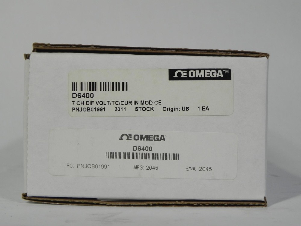 Omega D6400 Analog to Modbus Serial Interface Modules