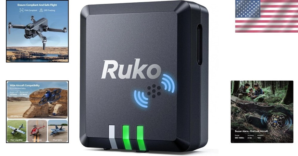 R111S GPS Tracker & Beeper for Drones