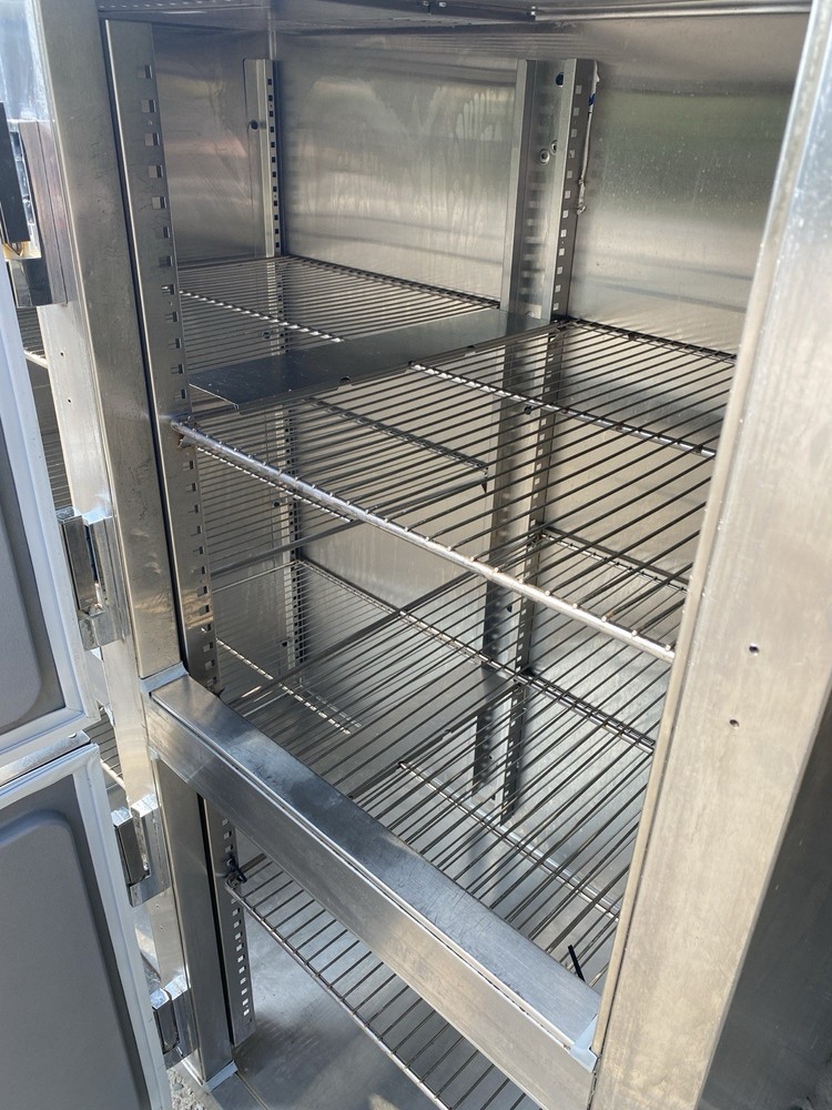 2 -Dr. Split Door, Manitowoc Freezer, Refurbished, 120v