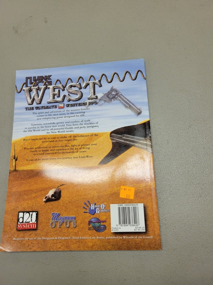 Link West Ultimate Western RPG Paperback