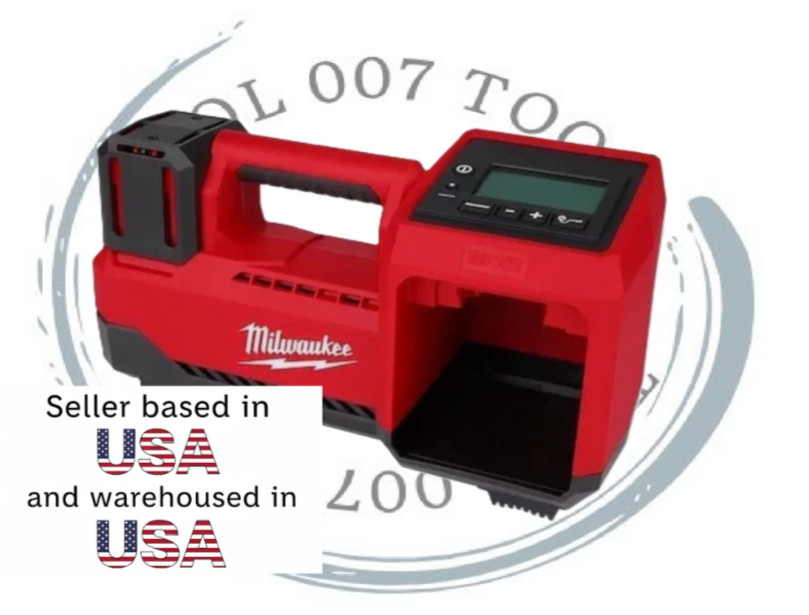 NEW BOX Milwaukee M18 2848-20 Tire Inflator, 2x 5.0 Batteries 18 Volt Tool 18V