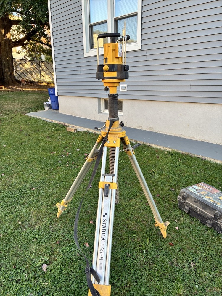 Stabila Laser Self-Leveling Rotating Laser Only Laser and The Triplot Level