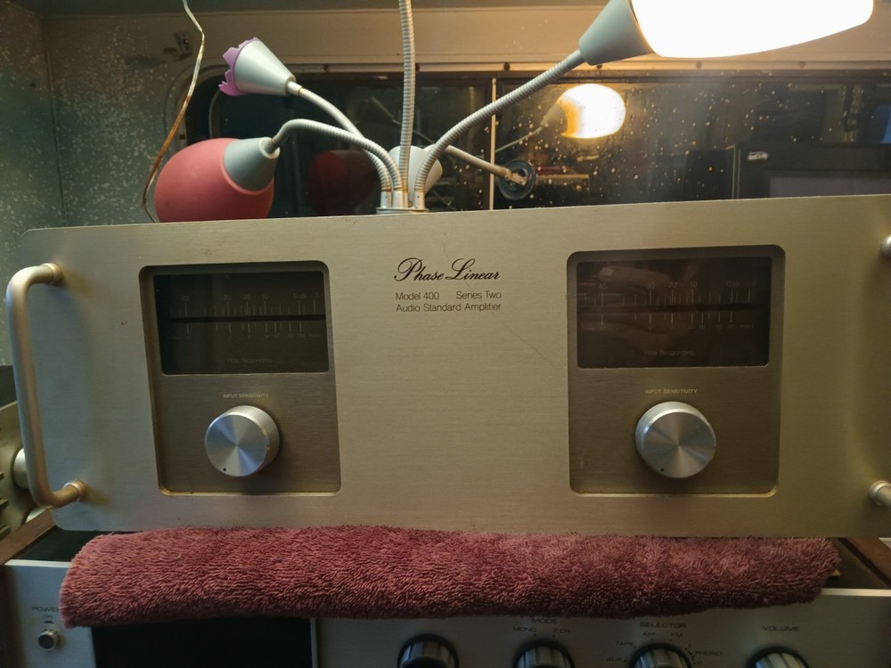 Vintage Phase Linear Model 400 Series Two Stereo Amplifier