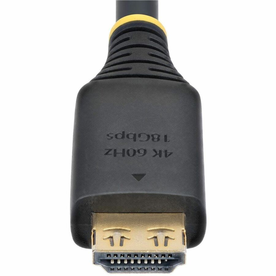 StarTech HDMI2CABLEGRIP15F 15ft High Speed HDMI Cable 4K 60Hz