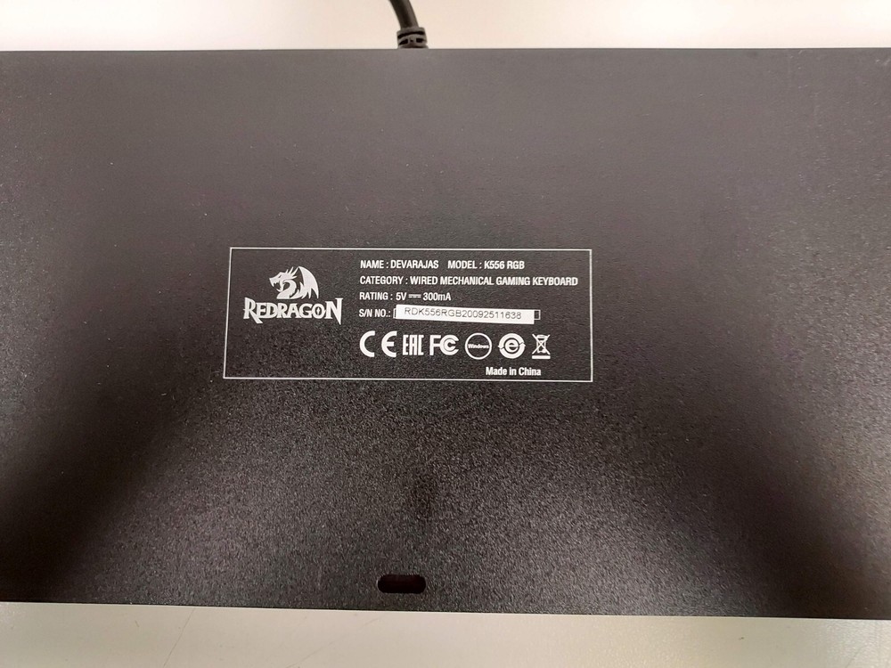 Redragon Devarajas K556 RGB Wired Mechanical Gaming Keyboard With Box