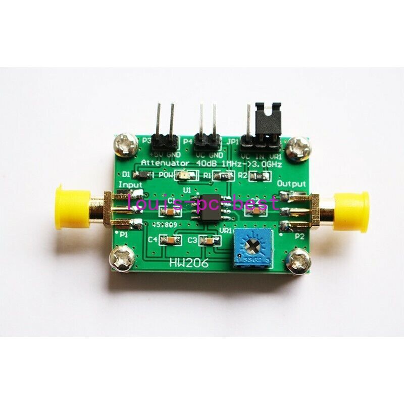 HW206 1MHz-3.0GHz Variable Attenuator Voltage Adjustable RF Attenuator Module
