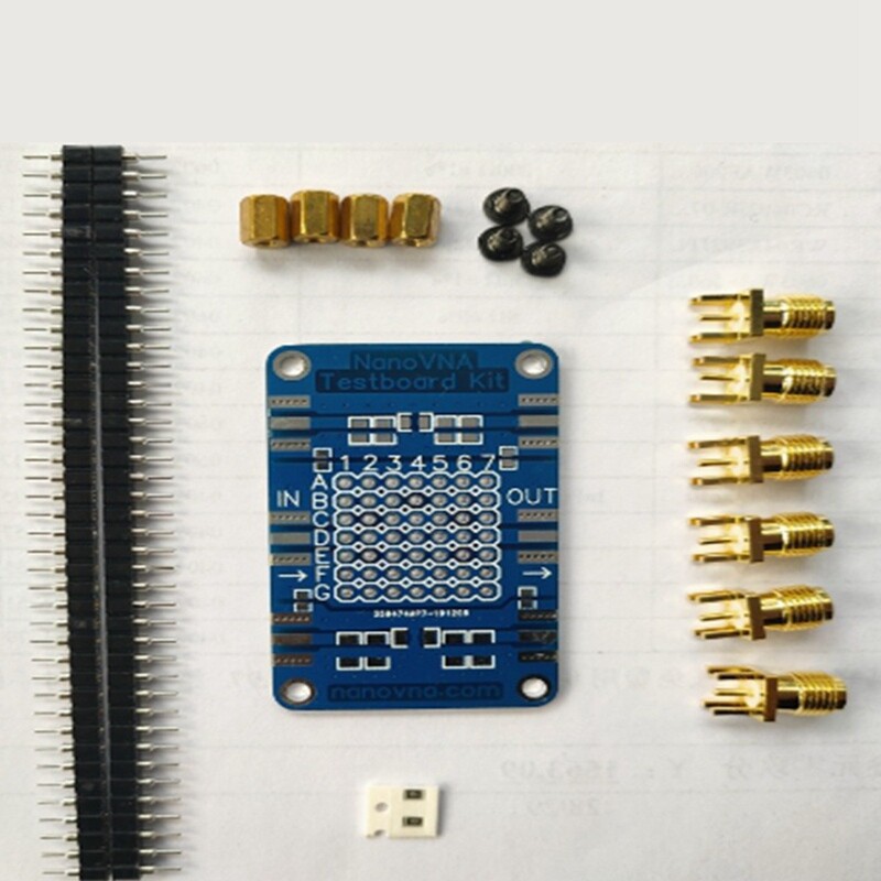 NanoVNA Testboard Demo Board Vector Network Analyzer Testing Board ot16 DIY Kit