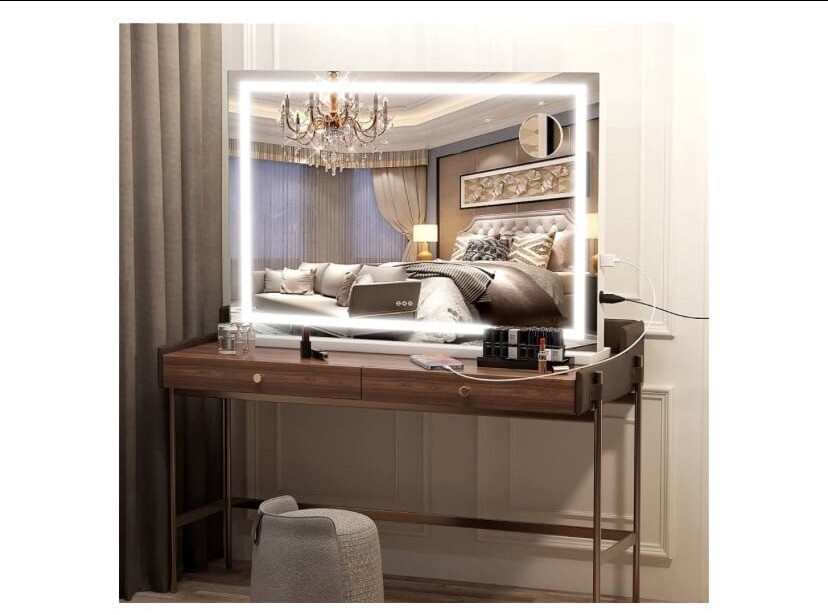 Hasipu 32x22” Touch Screen LED MakeUp Mirror