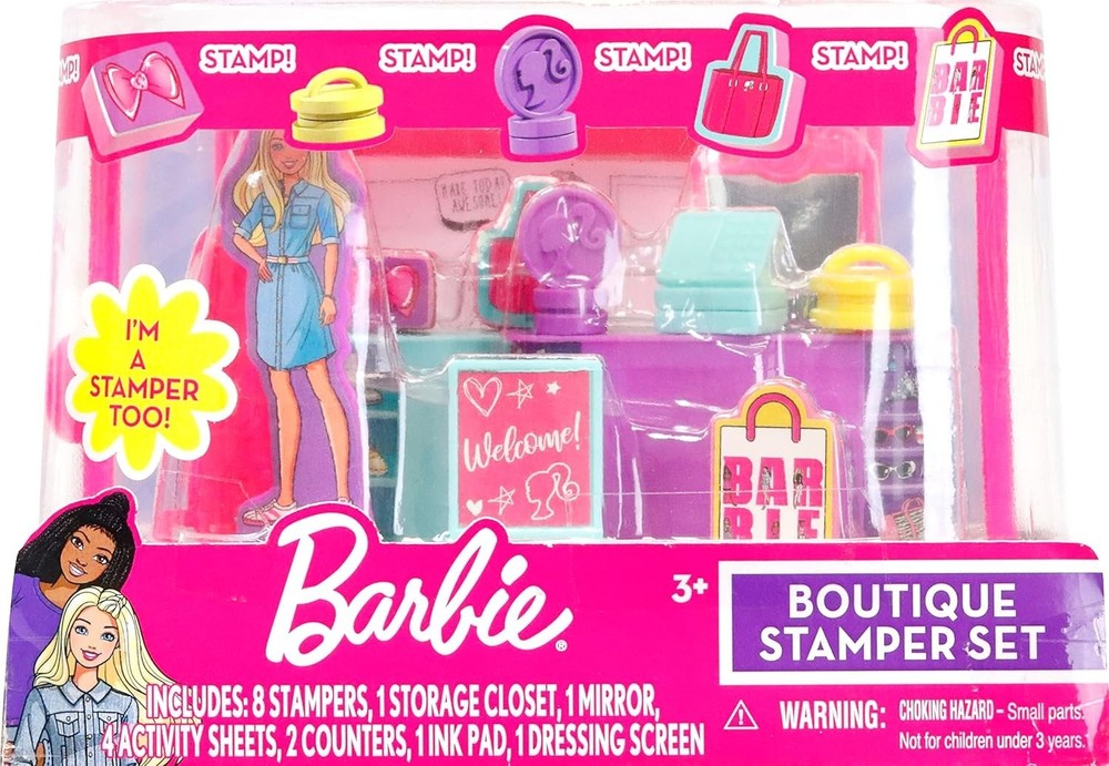 Barbie Boutique Stamp Set